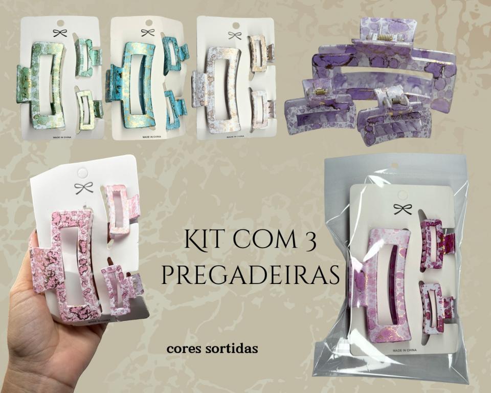 PREGADEIRA QUADRADA 8.5cm c/3