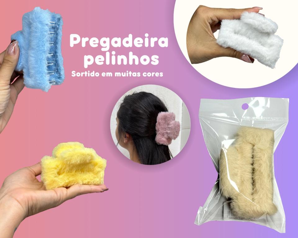 PREGADEIRA QUADRADA PELINHO 7.5cm