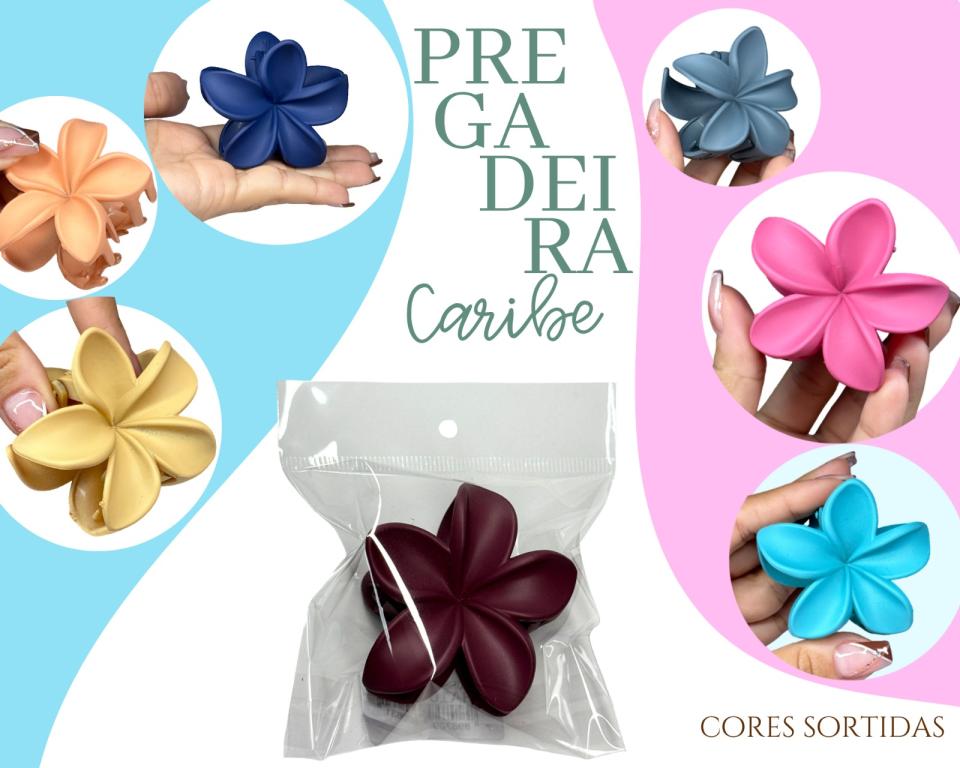 PREGADEIRA CARIBE FOSCA 6cm
