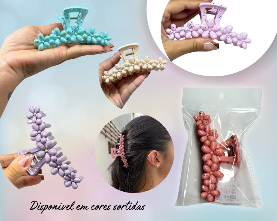 PREGADEIRA FLORES 10cm