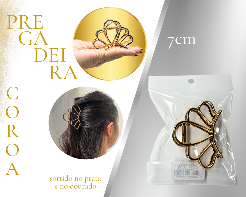 PREGADEIRA COROA 7.5cm