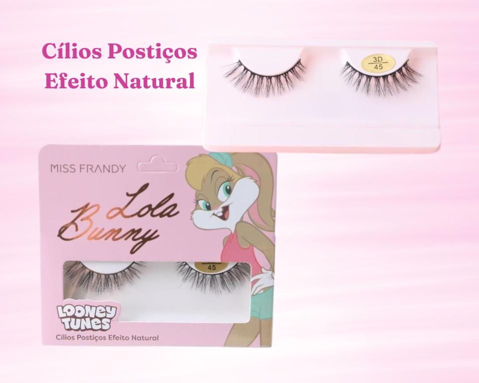 CILIOS POSTIÇOS 3D LOLA BUNNY 45