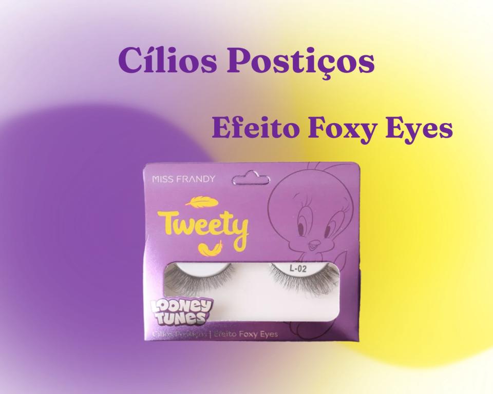 CILIOS POSTIÇOS 3D LOONEY TUNES L02