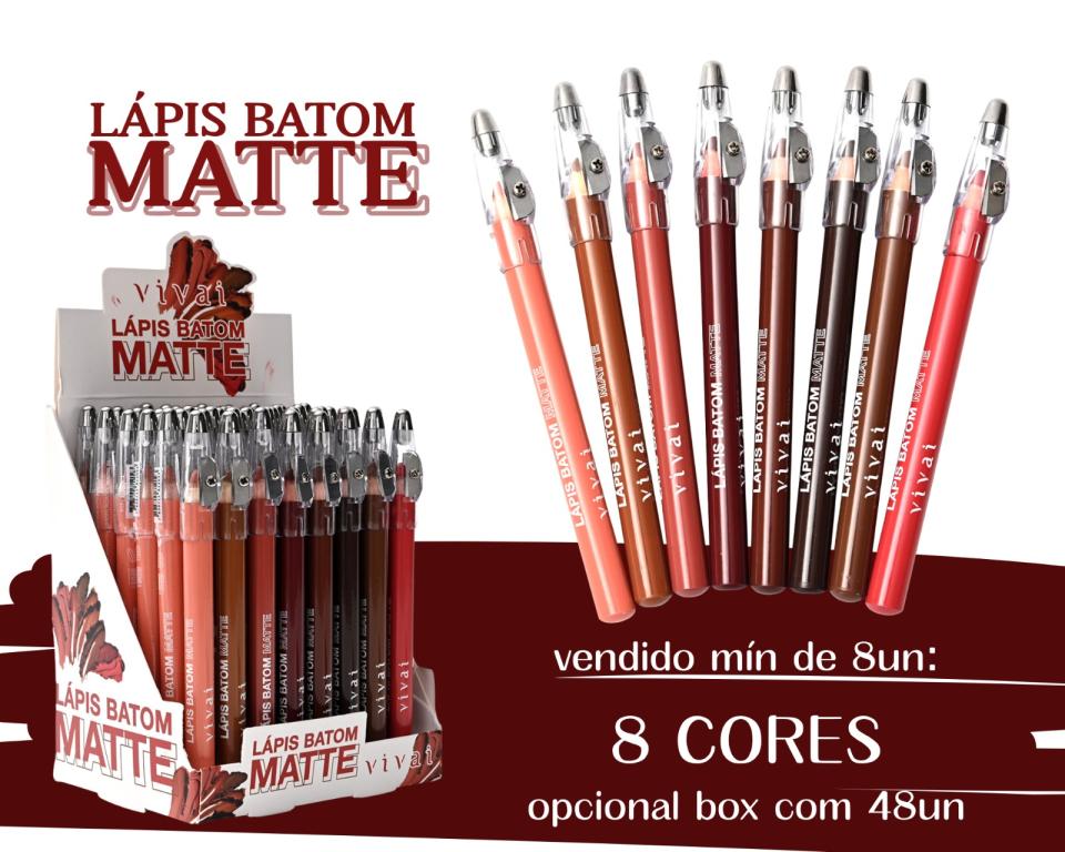 LAPIS BATOM MATTE MINIMO 8