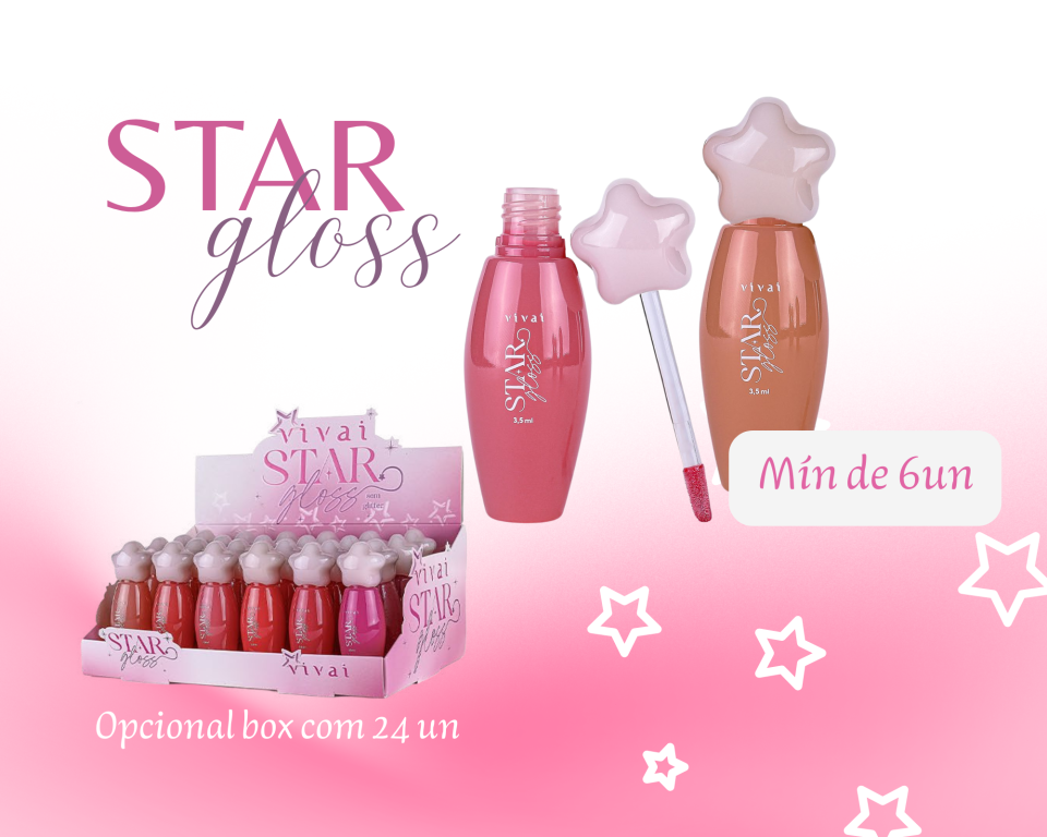 BATOM GLOSS STAR MINIMO 6