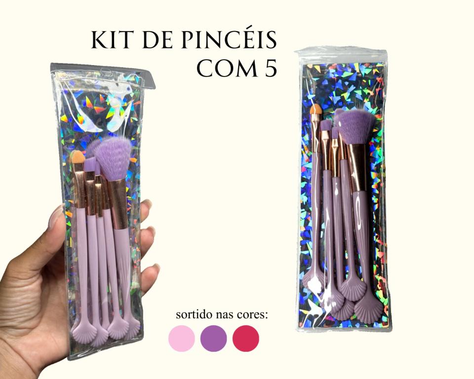 PINCEL CONCHA KIT C/5