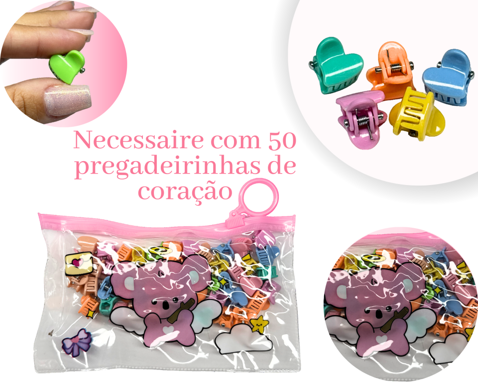 NECESSAIRE DE PRESILHAS INFANTIL