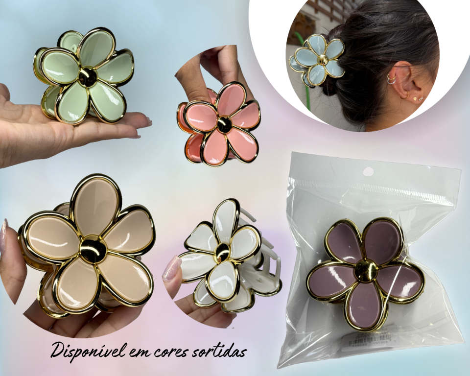 PREGADEIRA FLOR C/ BORDA 7.5cm