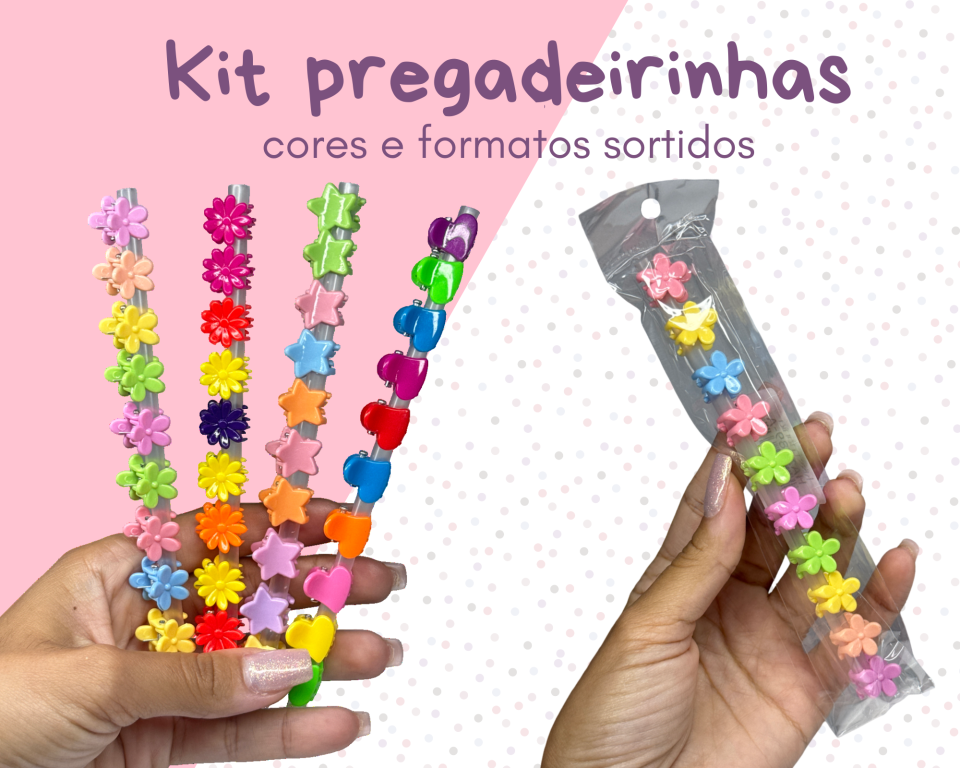 KIT PREGADEIRA MINI C/10 SORTIDA