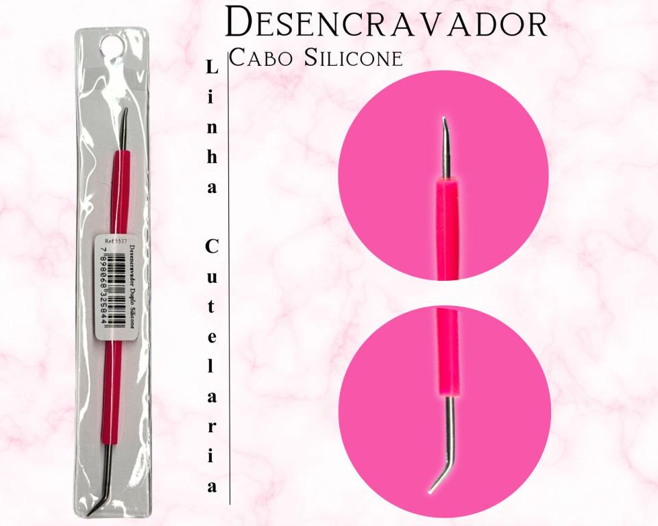CUTELARIA DESENCRAVADO DUPLO  SILICONE