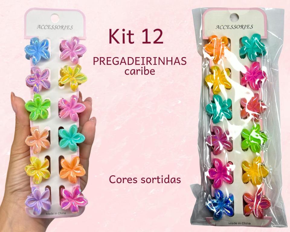 KIT PREGADEIRA CARIBE BRILHO 2.5cm