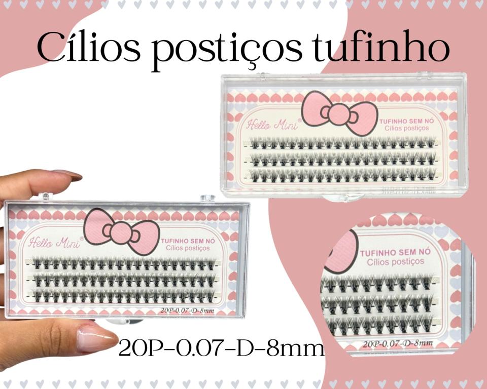 CILIOS POSTIÇOS TUFINHO 8