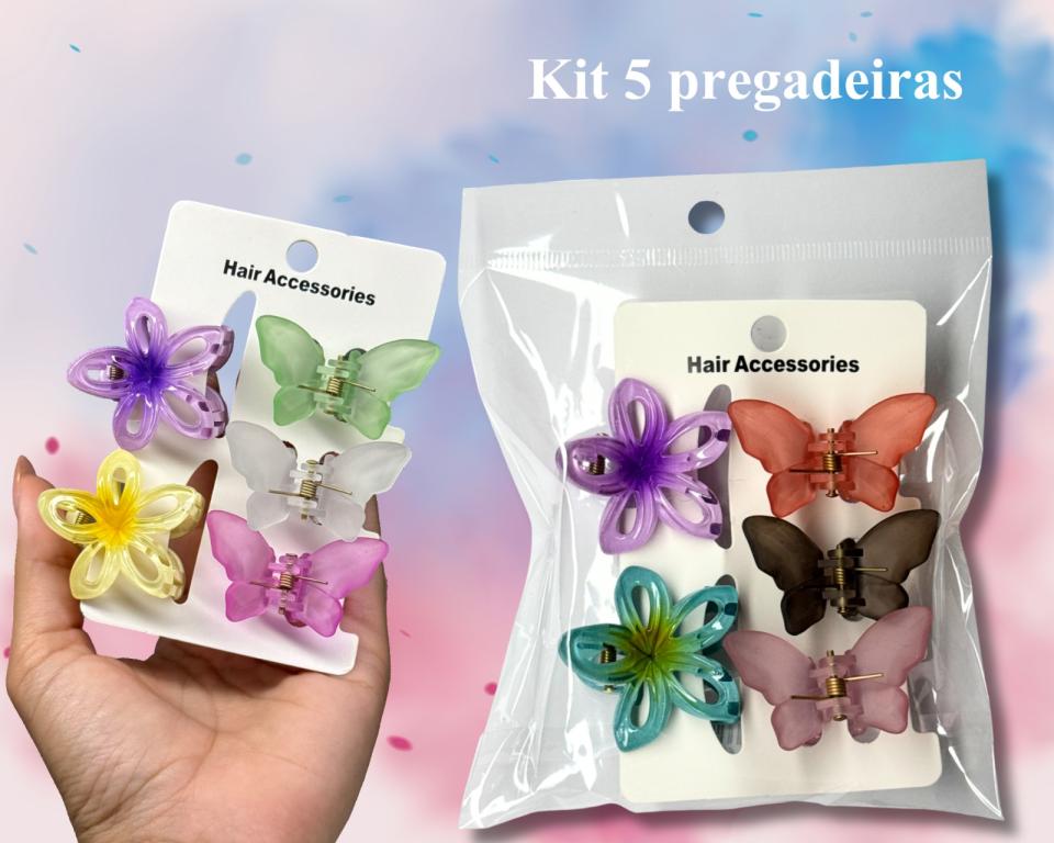 PREGADEIRA KIT C/5 CARIBE VAZADA 4cm