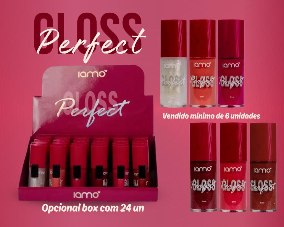 GLOSS LABIAL PERFECT (MINIMO DE 6)