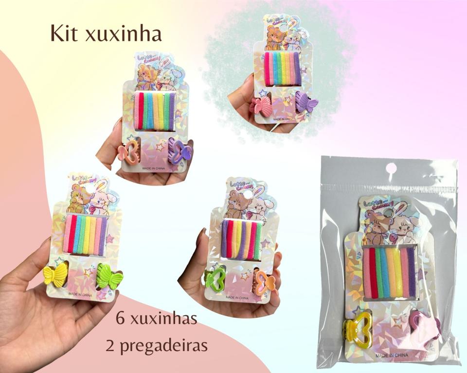 KIT XUXINHAS COM PREGADEIRAS