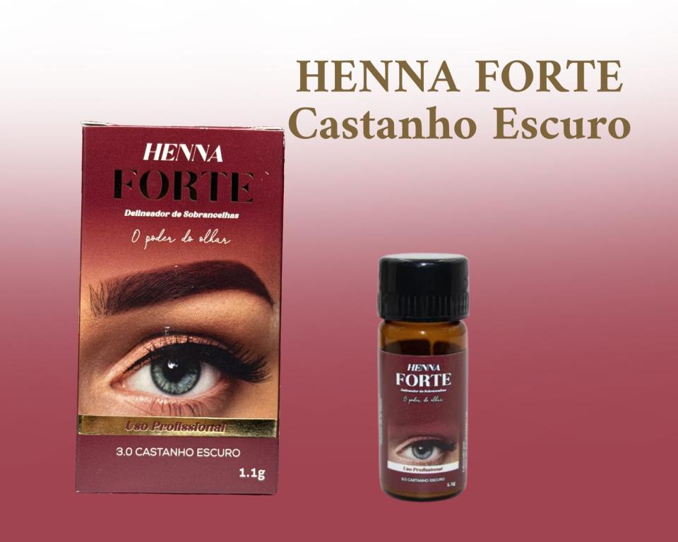 HENNA FORTE CASTANHO ESCURO 1.1g