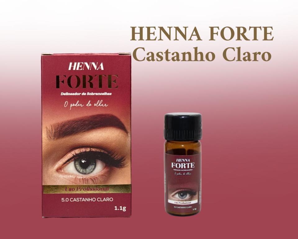 HENNA FORTE CASTANHO CLARO 1.1g