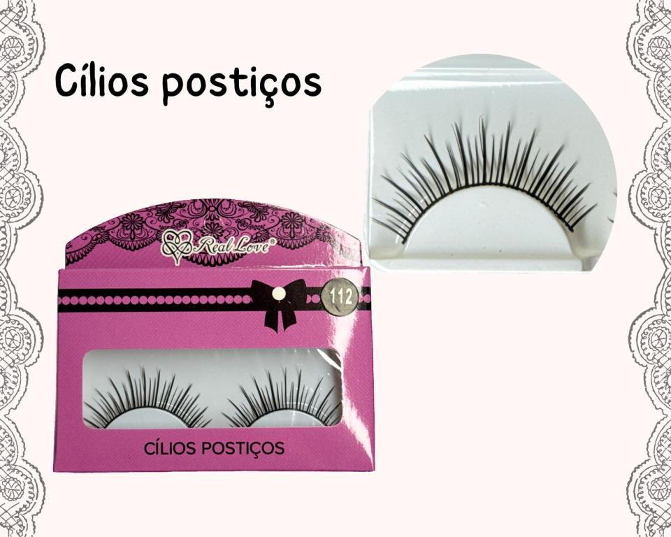 CILIOS POSTIÇOS REAL LOVE 112