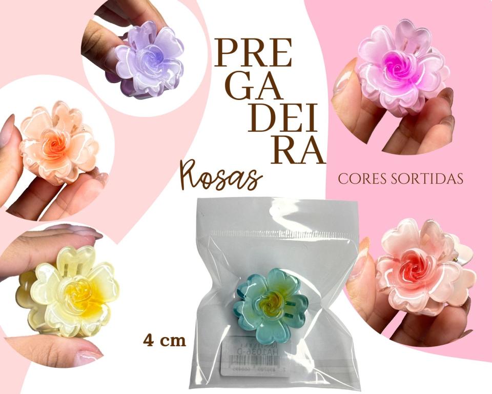 PREGADEIRA ROSA 4cm