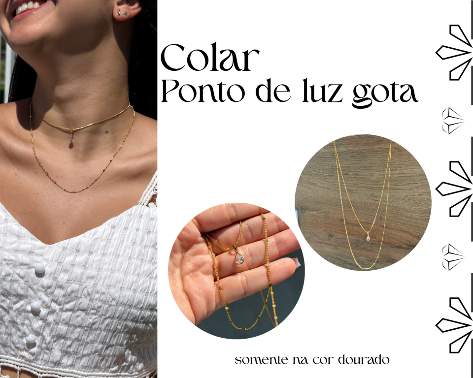 COLAR DUPLO GOTA