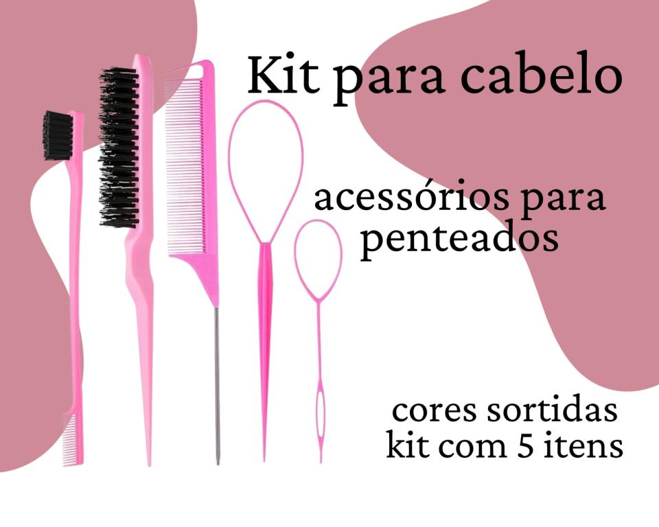 ACESSORIOS P/ PENTEADO KIT C/5
