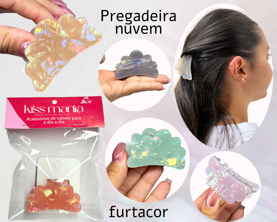 PREGADEIRA NUVEM FURTA COR 5.5cm