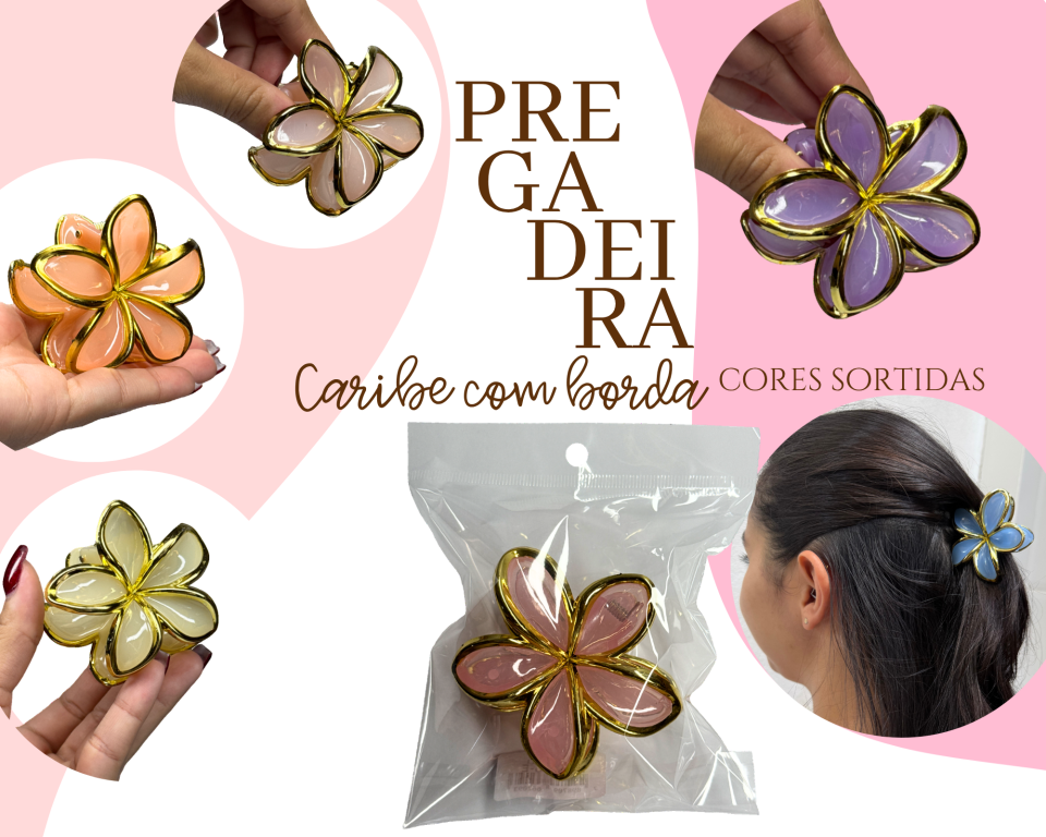PREGADEIRA CARIBE C/ BORDA 6.5cm
