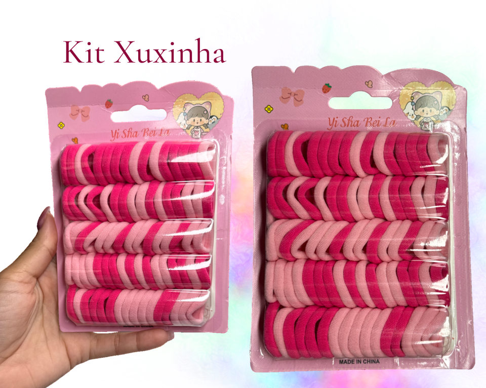 KIT XUXINHAS ROSA C/90
