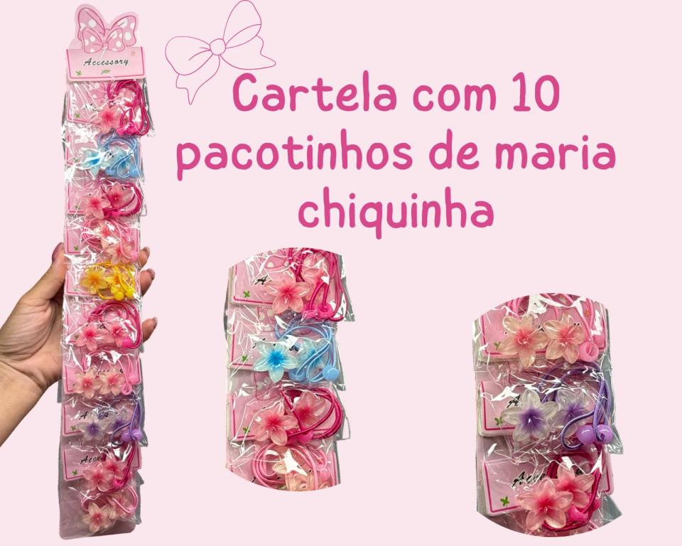 CARTELA MARIA CHIQUINHA C/10 PCT