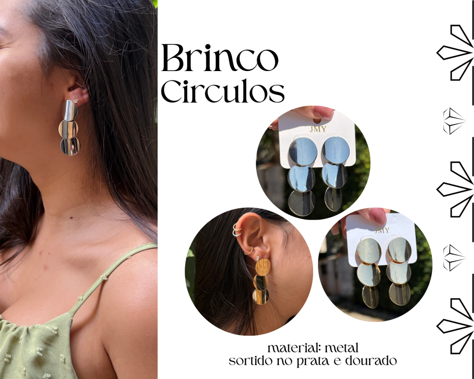 BRINCO METAL CIRCULOS