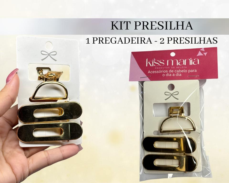 MIX PRESILHA E PREGADEIRA C/3 MEIA LUA