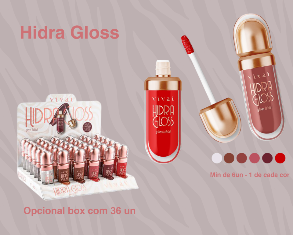 BATOM GLOSS HIDRA (MINIMO 6)