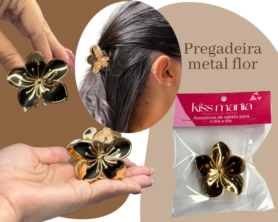 PREGADEIRA METAL FLOR 5.5cm