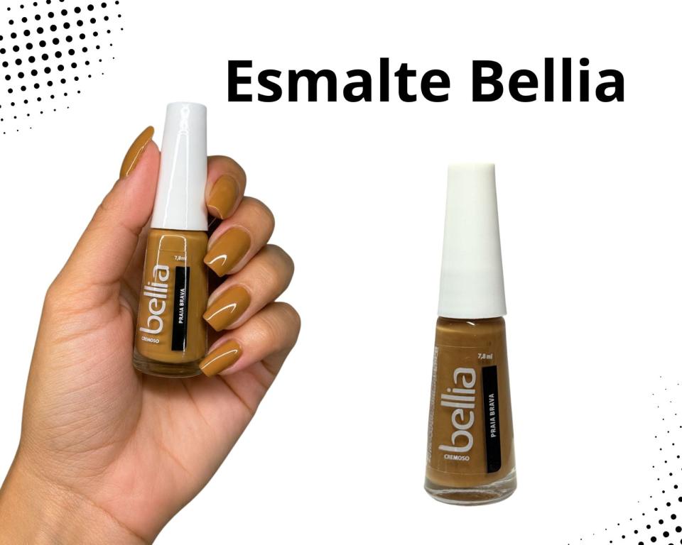 ESMALTE BELLIA CREMOSO PRAIA BRAVA