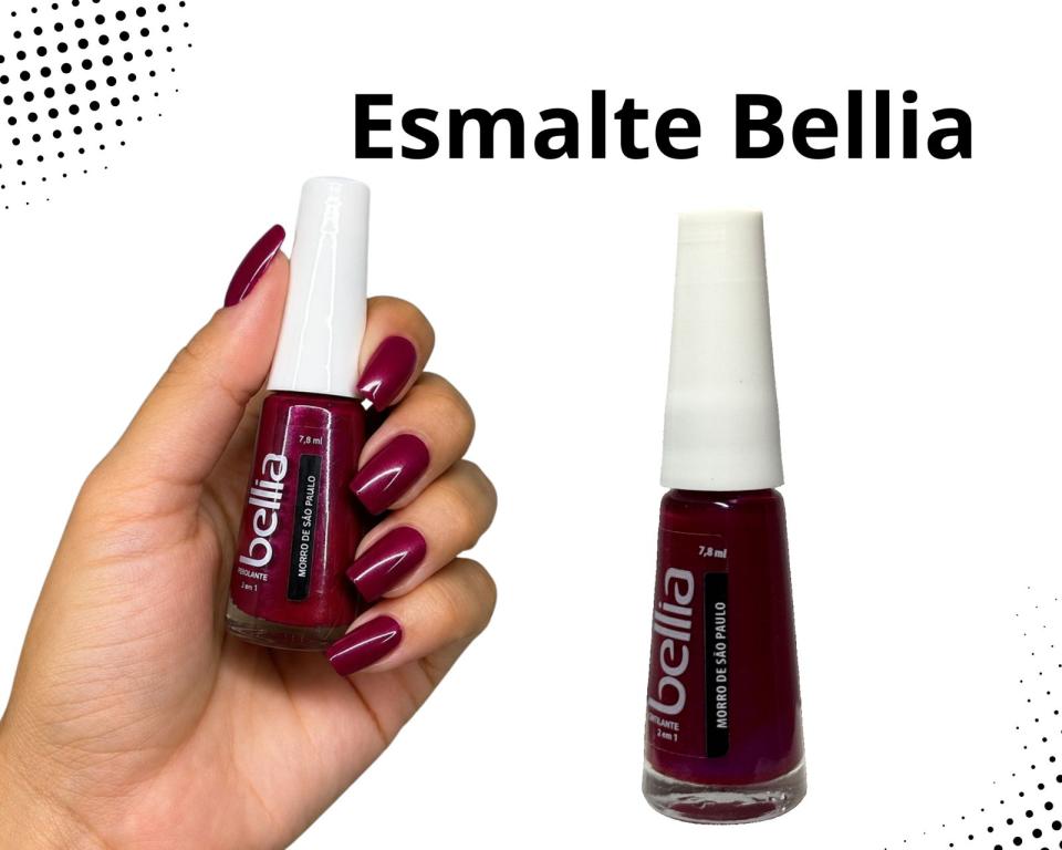 ESMALTE BELLIA CINTILANTE MORRO DE SAO PAULO