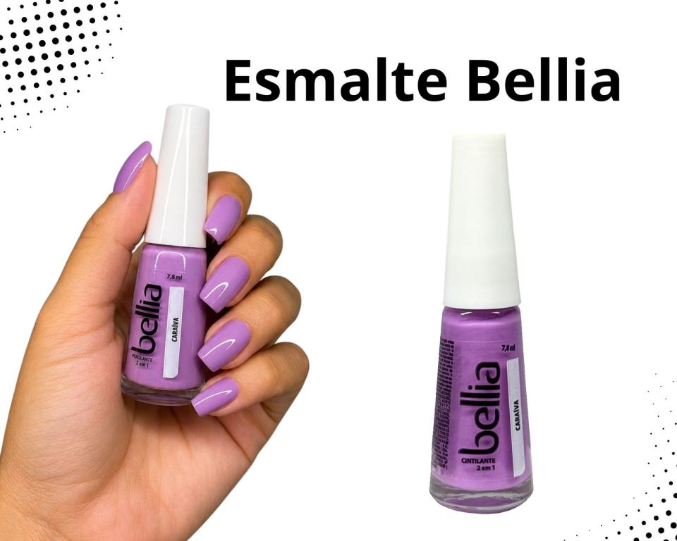 ESMALTE BELLIA CINTILANTE CARAIVA