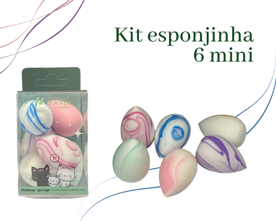 ESPONJA MINI C/6