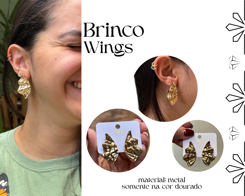 BRINCO METALIZADO WINGS