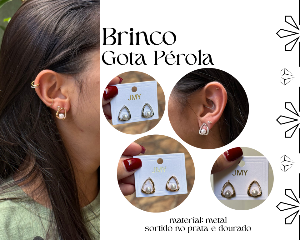 BRINCO GOTA PEROLA