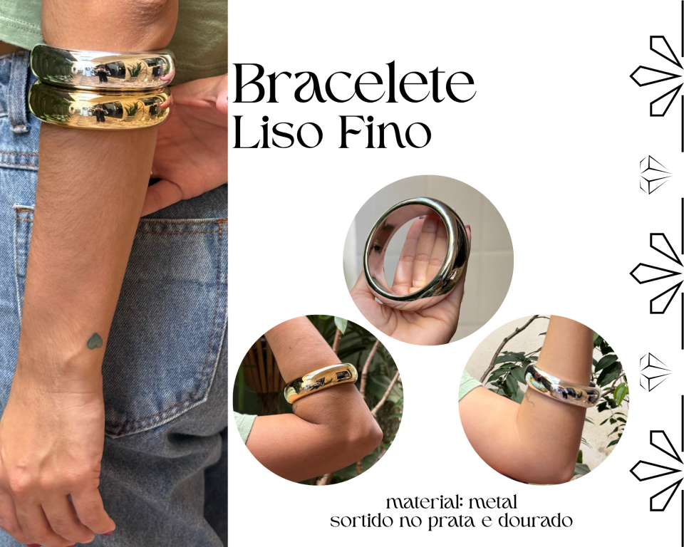BRACELETE LISO FINO