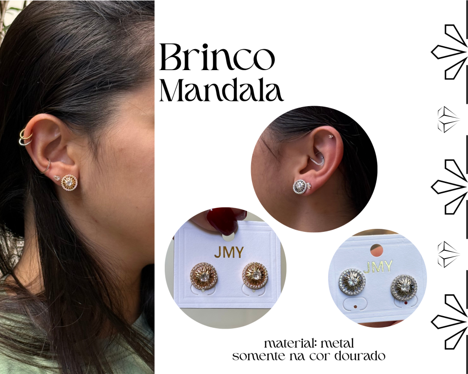 BRINCO MANDALA PONTO DE LUZ