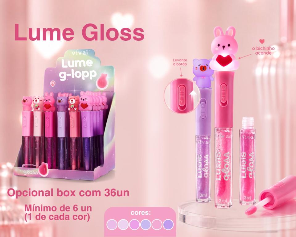 GLOSS LIP LUME MIINIMO 6