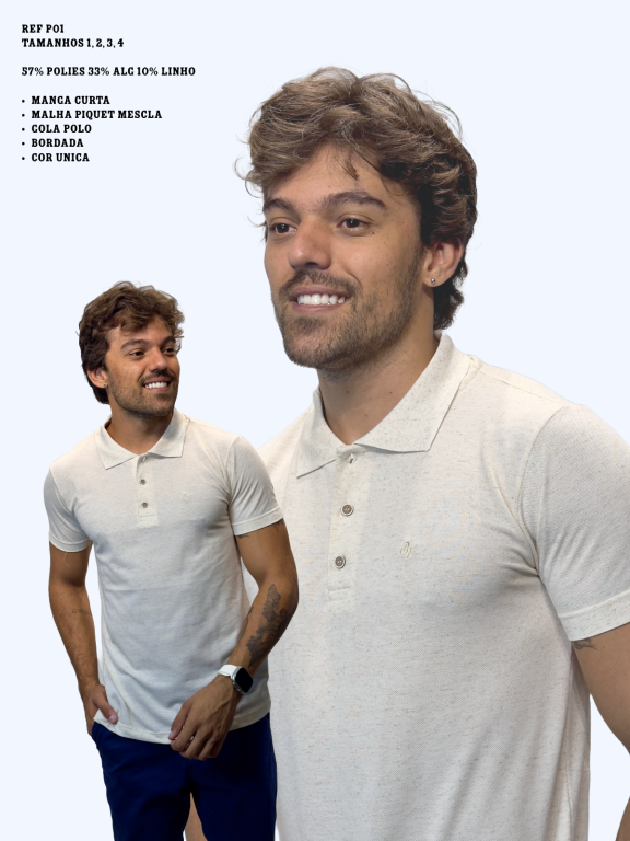 CAMISA GOLA POLO MASCULINA