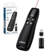 APRESENTADOR SEM FIO 2,4GHz POWERPOINT PPT SUPORTE ANDROID (LPT-8D) EXBOM