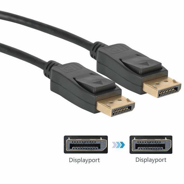 CABO DISPLAYPORT X DISPLAYPORT 1.8MT 4K (CB-DISP-1.8M-4K) SHINKA