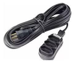 EXTENSAO ELETRICA TRIPOLAR 3MT CABO PP 3 X 0,75MM KITEC