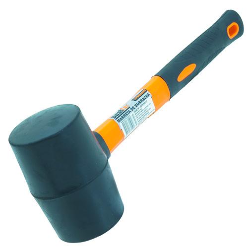 MARRETA DE BORRACHA CABO FIBRA 60MM BFH3615