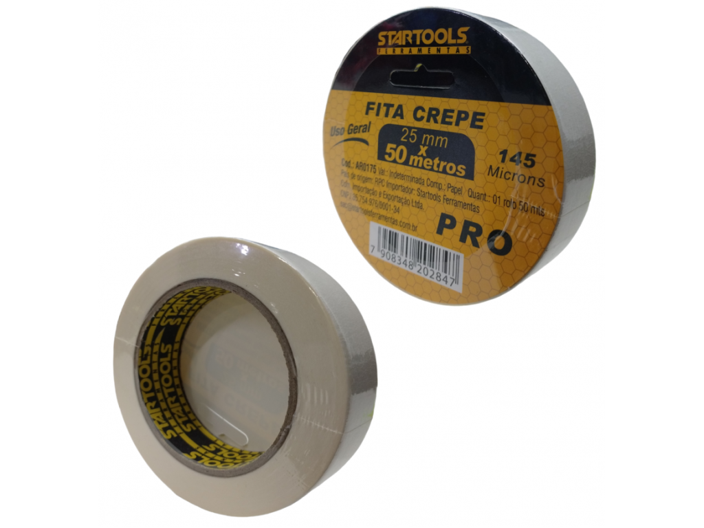 FITA CREPE 50MTSX25MM AR0175