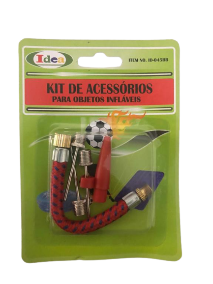 KIT ACESSORIOS PARA BOLA 3 BICOS-045BB