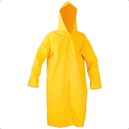 CAPA DE CHUVA AMARELA FORRADA PVC TAM GG